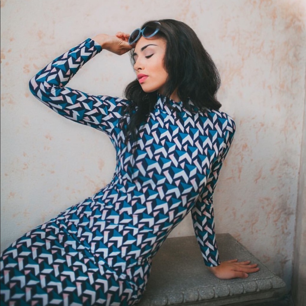 Patterned dress
